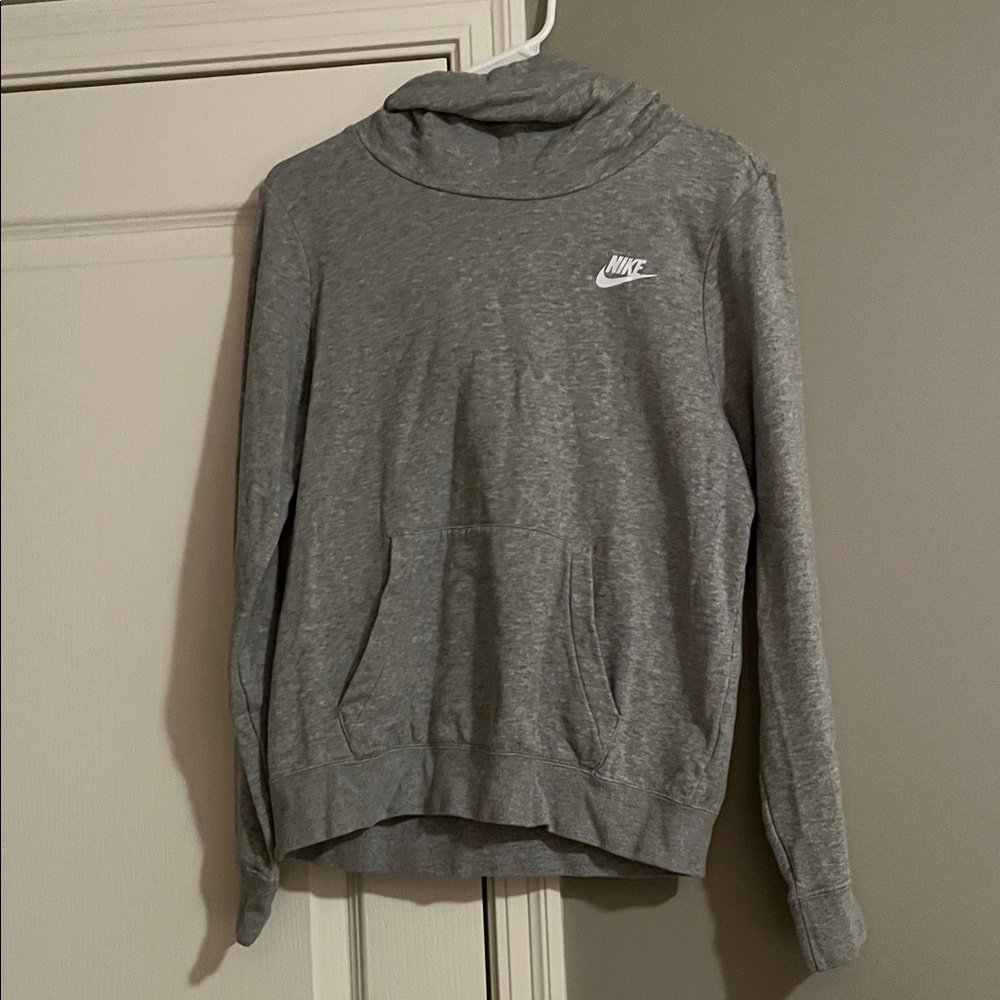 Nike Heather Gray Pullover Hoodie